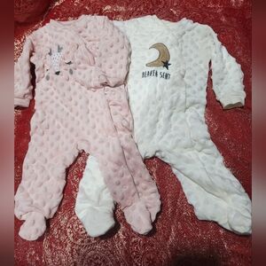 Bundle Cozy Pink and Cream Kids One Piece Set